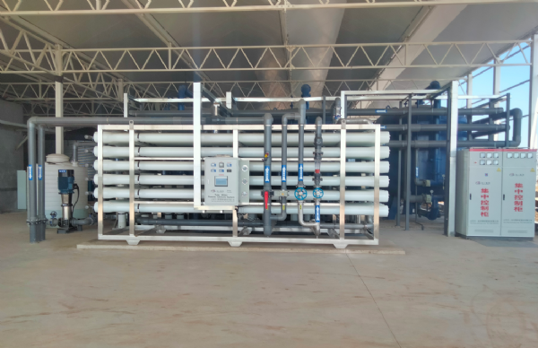 120T反渗透设备安装调试完成